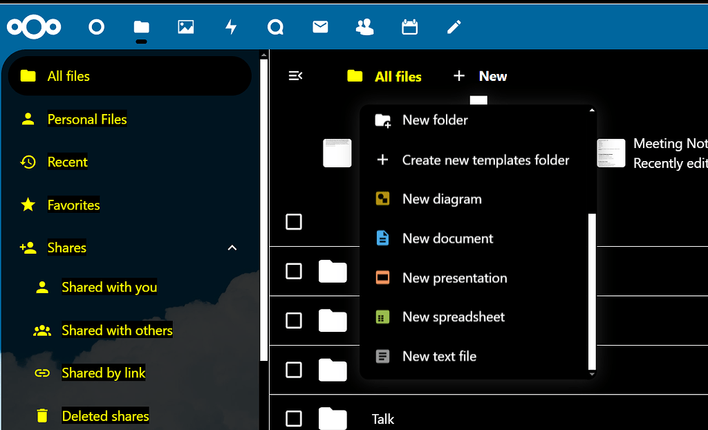 Nextcloud Screenshots Nextcloud Spotlight: Nextcloud Office - Software & Applications ...