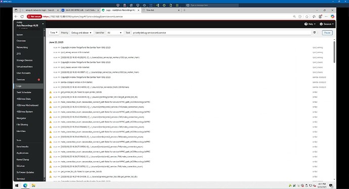 SMB Restart after failed login